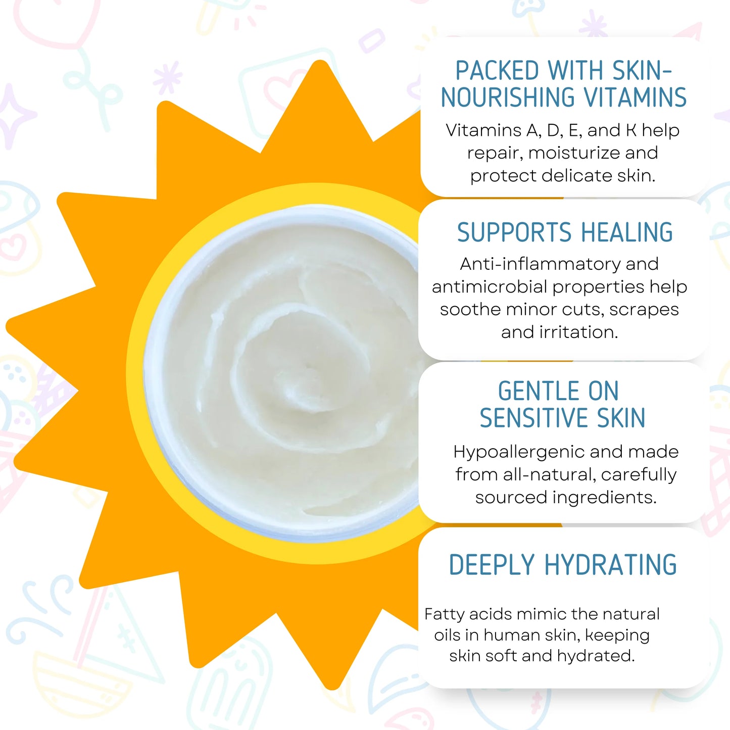 Baby Eczema Beef Tallow Balm
