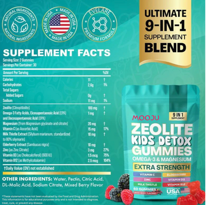 Mooju - Kids Detox Gummies